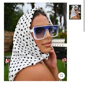 Shane Justin White w/Blue Eclipse Sunglasses